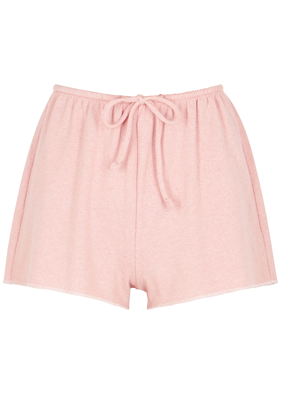 American Vintage Lifboo Pink Cotton-blend Shorts In Light Pink
