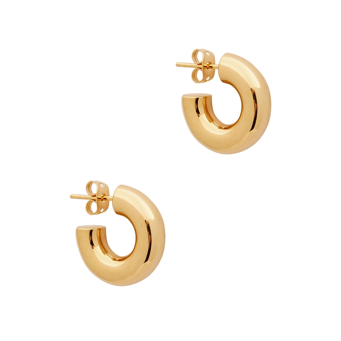 Missoma Medium 18kt Gold-plated Hoop Earrings