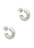 Mini Chubby silver-plated hoop earrings - Missoma