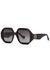 Black oversized sunglasses - Loewe