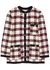 White checked bouclé tweed jacket - Gucci