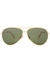 Gold-tone aviator-style sunglasses - Celine