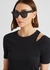 Black round-frame sunglasses - Celine