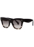 Black square-frame sunglasses - Celine