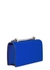 Sculptural mini blue leather cross-body bag - Alexander McQueen