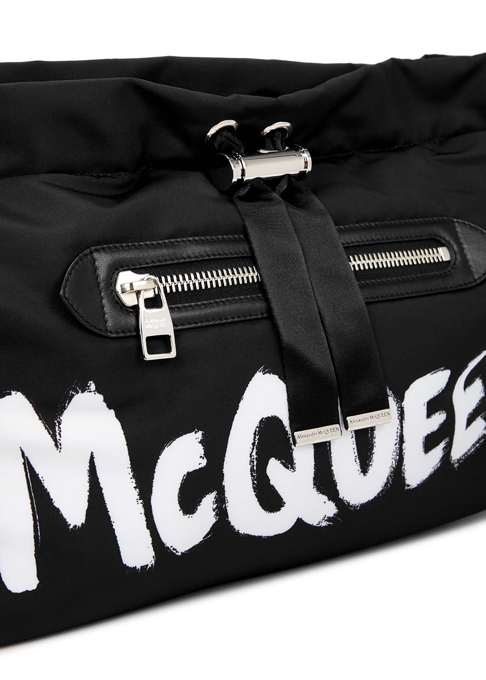 Alexander McQueen The Bundle medium black shoulder bag - Harvey 