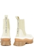 Trace 40 cream faux leather Chelsea boots - Stella McCartney