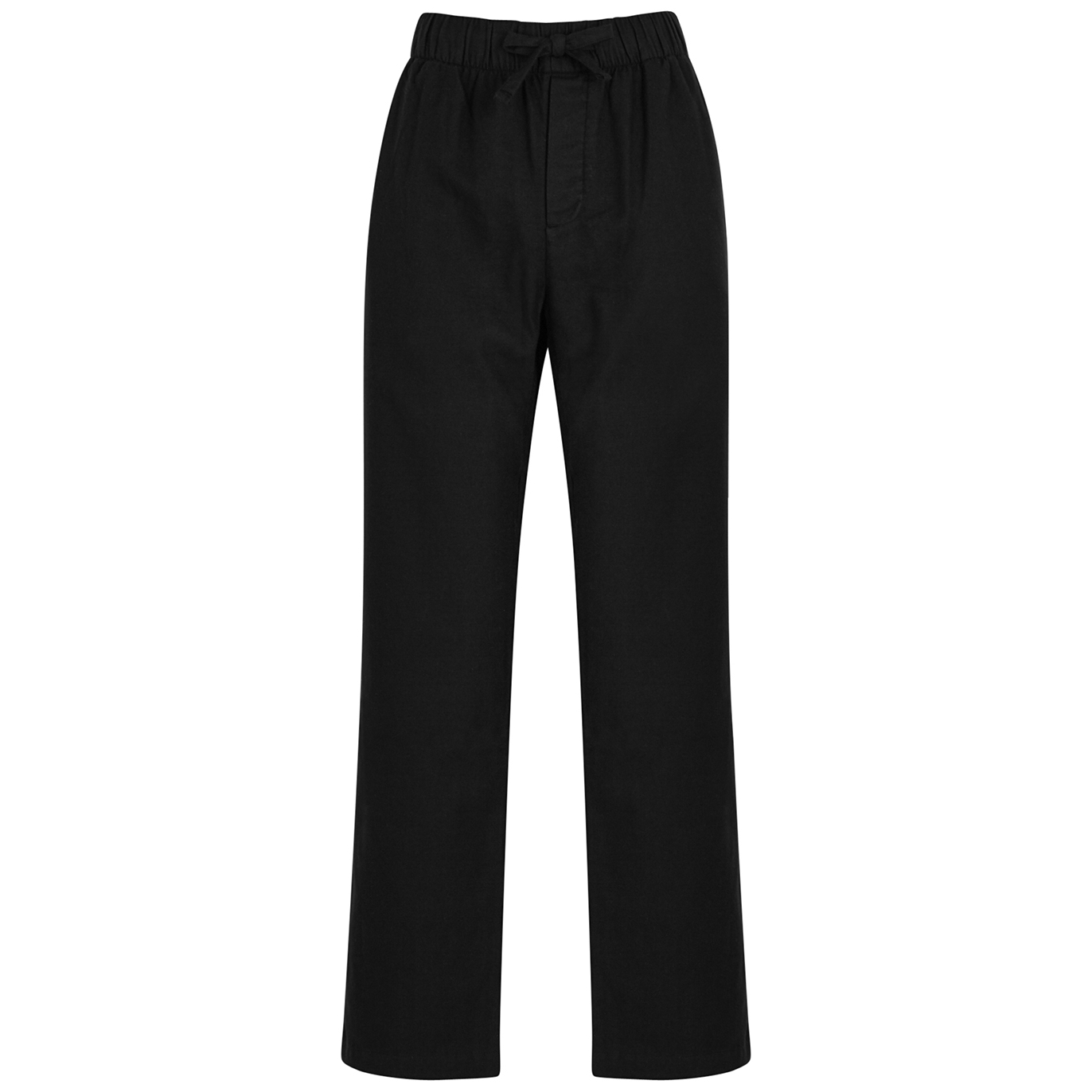 Tekla Unisex Flannel Pyjama Trousers - Black - L