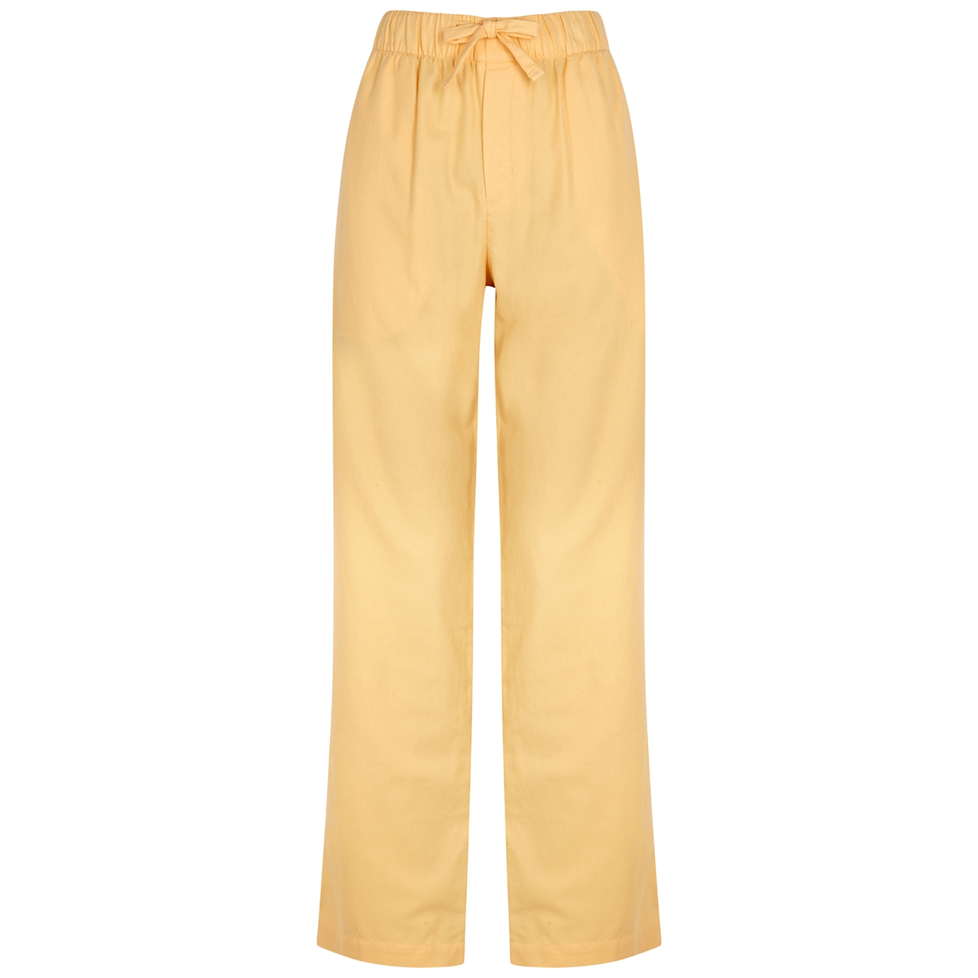Tekla Unisex Yellow Flannel Pyjama Trousers - M
