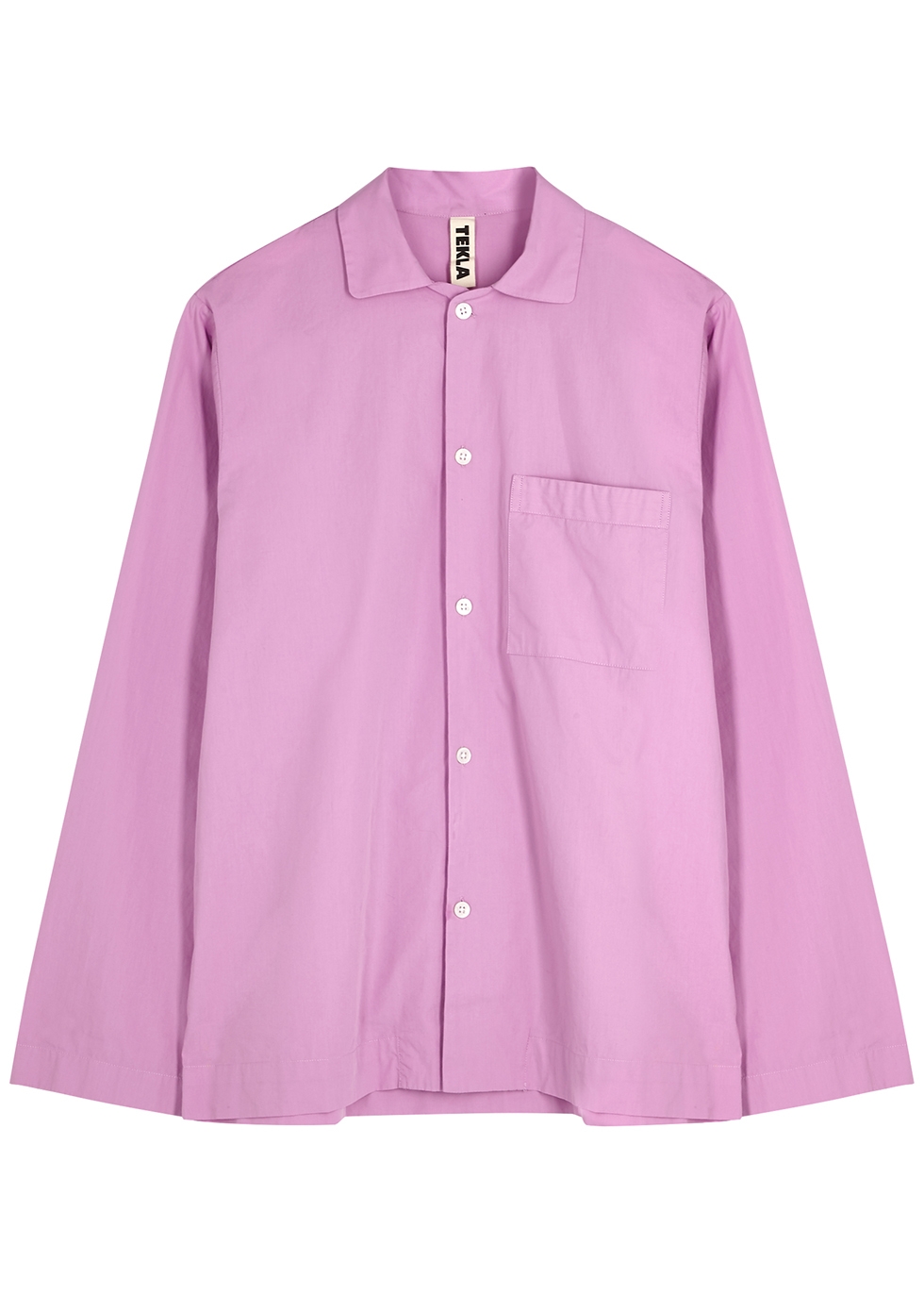 Tekla Unisex purple poplin pyjama trousers - Harvey Nichols
