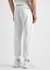 White logo-appliquéd cotton sweatpants - Alexander McQueen