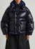 Navy quilted shell coat - Alexander McQueen