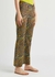 Disco printed stretch-cotton trousers - Gimaguas