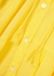 Oahu yellow tiered cotton midi dress - Gimaguas