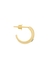 Jada embellished 18kt gold-plated hoop earrings - V by Laura Vann