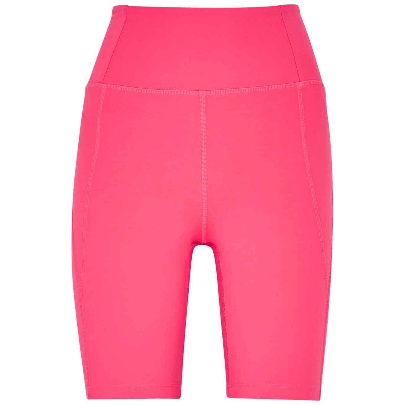 Girlfriend Collective High-Rise Bike Bright Pink Shorts - S
