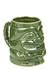 Tiki Green Ceramic Cocktail Mug with Handle - Tiki Mugs