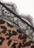 Love Lace leopard-print soft-cup bra - LOVE STORIES