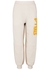 Ecru panelled cotton and shell sweatpants - Stella McCartney