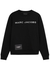 The Sweatshirt black logo cotton top - Marc Jacobs (The)