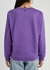 The Sweatshirt purple logo cotton top - Marc Jacobs