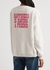 X Peanuts Happiness Is printed cotton sweatshirt - Marc Jacobs (The)