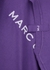 The Big T-shirt purple logo cotton top - Marc Jacobs (The)