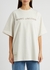 The Big T-shirt off-white logo cotton top - Marc Jacobs (The)