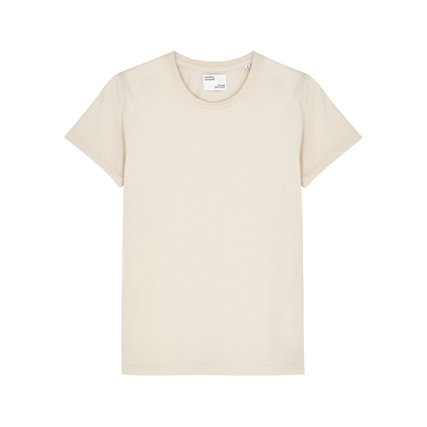 Colorful Standard Ecru Cotton T-shirt - Ivory - L
