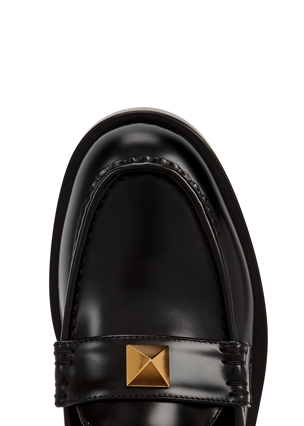 Valentino Valentino Garavani Roman Stud leather loafers - Harvey 