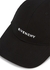 Black logo-embroidered cotton-blend cap - Givenchy