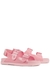 Isla pink rubber sandals - Gucci