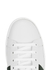 New Ace white embroidered leather sneakers - Gucci
