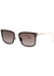 Rose gold-tone rectangle-frame sunglasses - Tom Ford