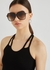 Black oversized sunglasses - Victoria Beckham