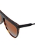Brown D-frame sunglasses - Victoria Beckham
