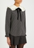 Black polka-dot silk blouse - Saint Laurent
