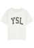 Off-White logo cotton T-shirt - Saint Laurent