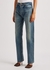 Light blue straight-leg jeans - Balenciaga