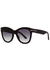Wallace black oversized sunglasses - Tom Ford
