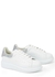 KIDS Larry white leather sneakers - Alexander McQueen