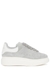 KIDS Oversized grey suede sneakers - Alexander McQueen