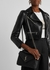 College medium black leather shoulder bag - Saint Laurent