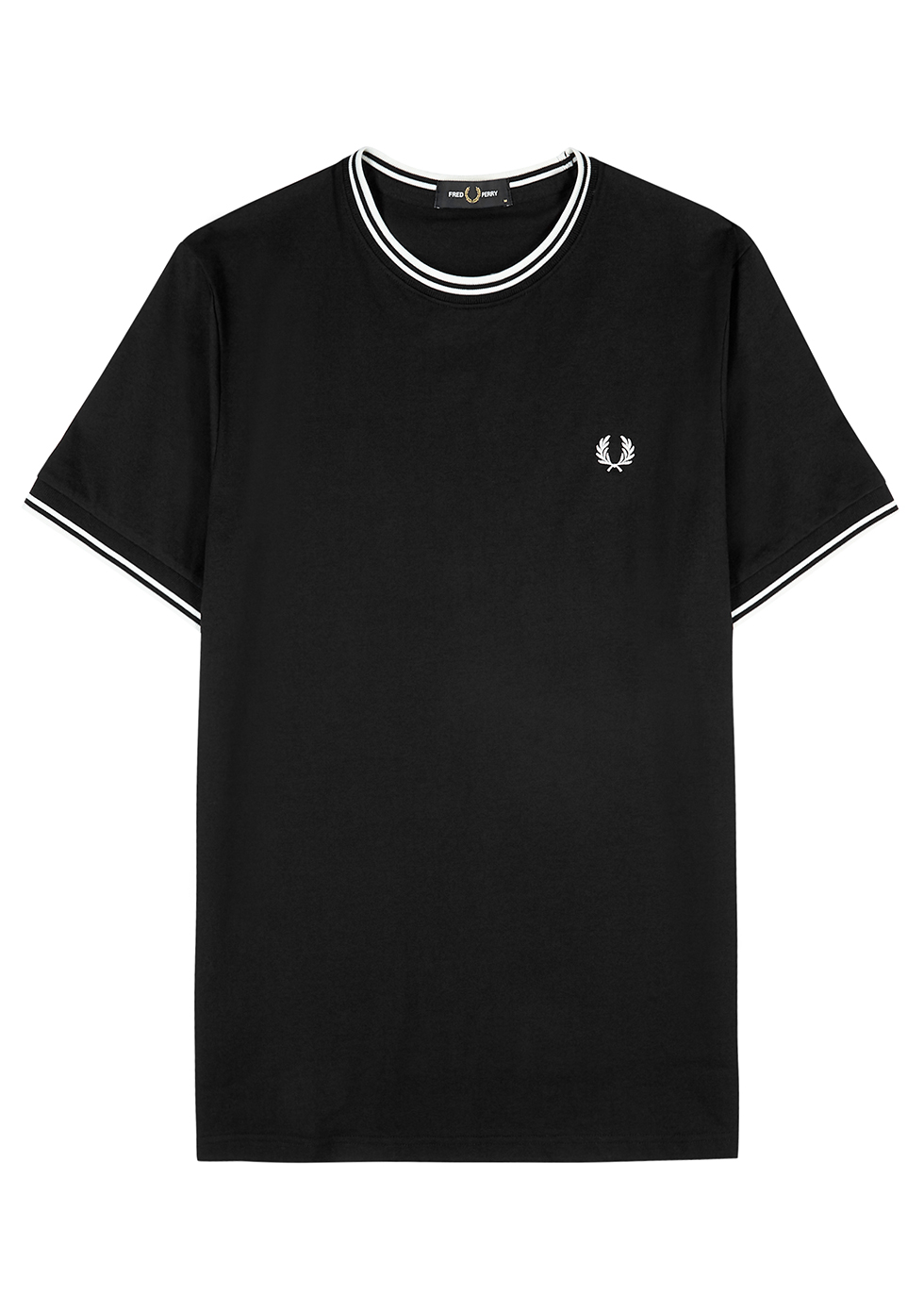 M1588 black cotton T-shirt | SportSpyder