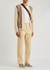 Cream tapered twill trousers - Gucci