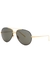 22kt gold-plated aviator-style sunglasses - Linda Farrow Luxe