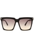 Sabrina black square-frame sunglasses - Tom Ford