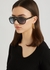 Dimitry black aviator-style sunglasses - Tom Ford