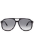 Raoul black aviator-style sunglasses - Tom Ford