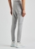 Light grey panelled cotton sweatpants - Balmain